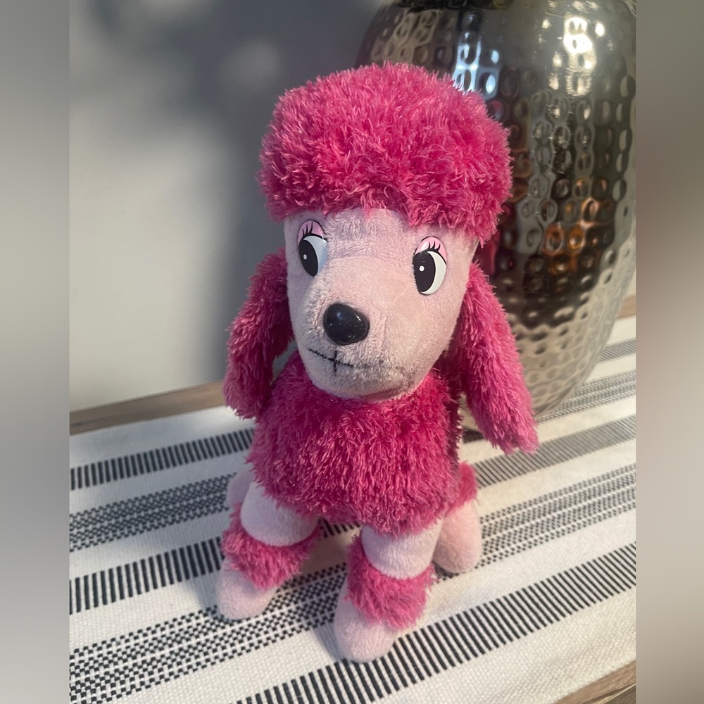 Pink Poodle Plush Toy